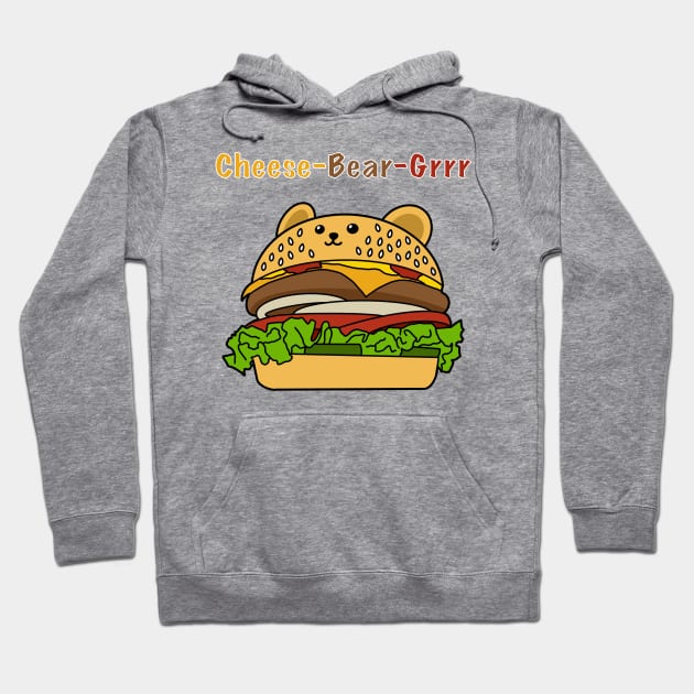 CheeseBearGrrr Hoodie by FilthyAnimals